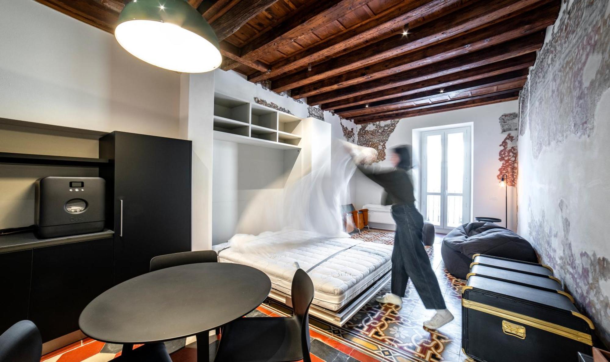 Piazza Mascheroni Home แบร์กาโม ภายนอก รูปภาพ